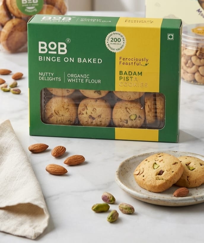 Badam Pista Cookies