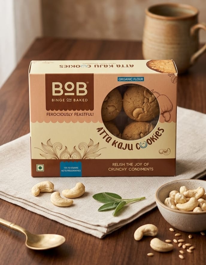 Atta Kaju Cookies